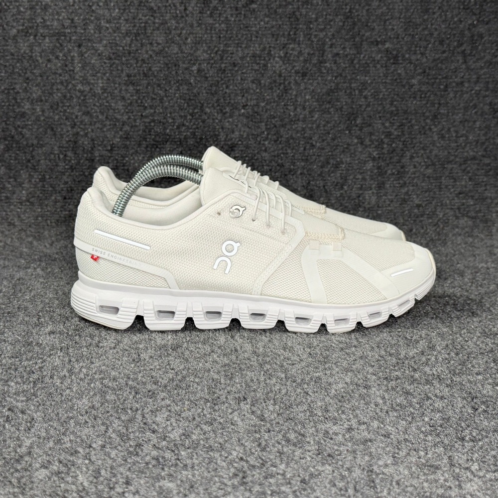 On Running Cloud 6 Shoes Women's 11 All White Athletic Run Training Sneakers